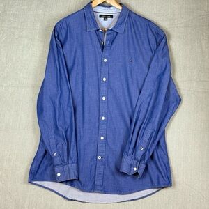 Tommy Hilfiger Classic Blue Casual Shirt